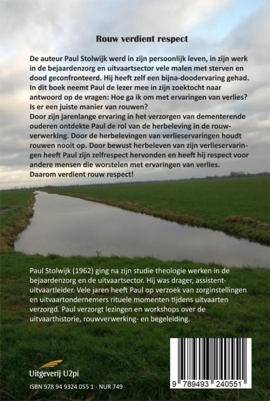 Achterkant van Rouw verdient respect