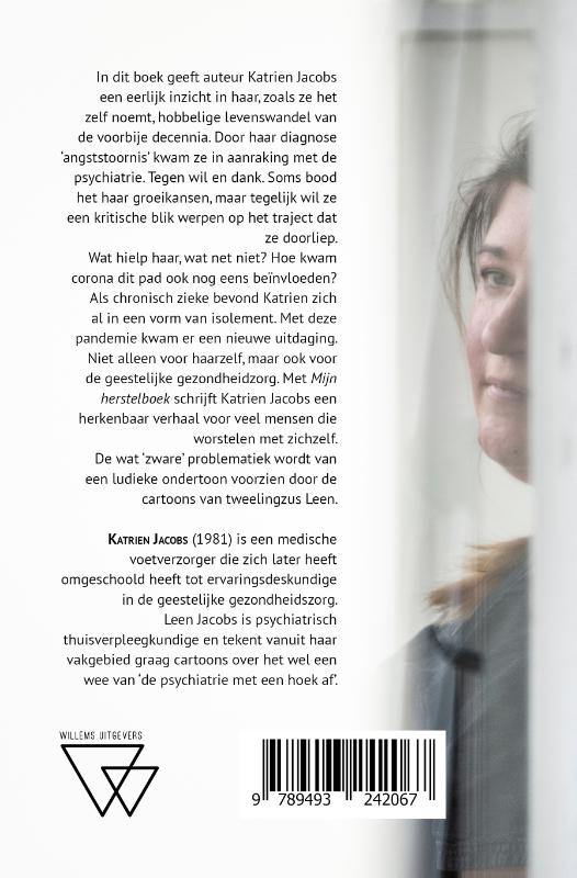 Achterkant van Mijn herstelboek