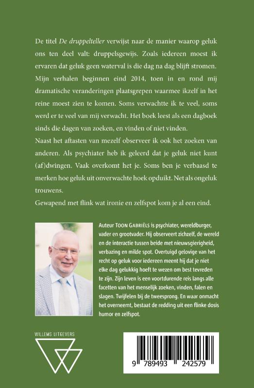 Achterkant van De druppelteller