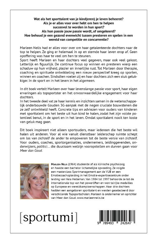 Achterkant van Meer dan goud