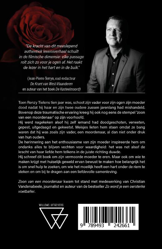 Achterkant van Zoon van een moordenaar