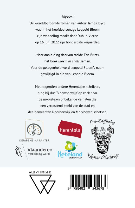 Achterkant van Bloem in Thals
