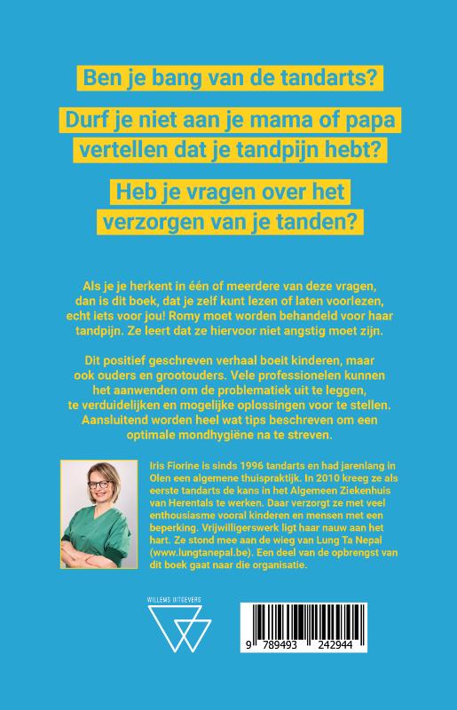 Achterkant van Nooit meer bang van de tandarts