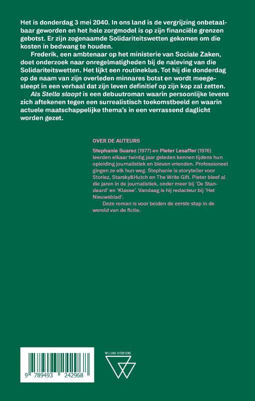 Achterkant van Als Stella slaapt