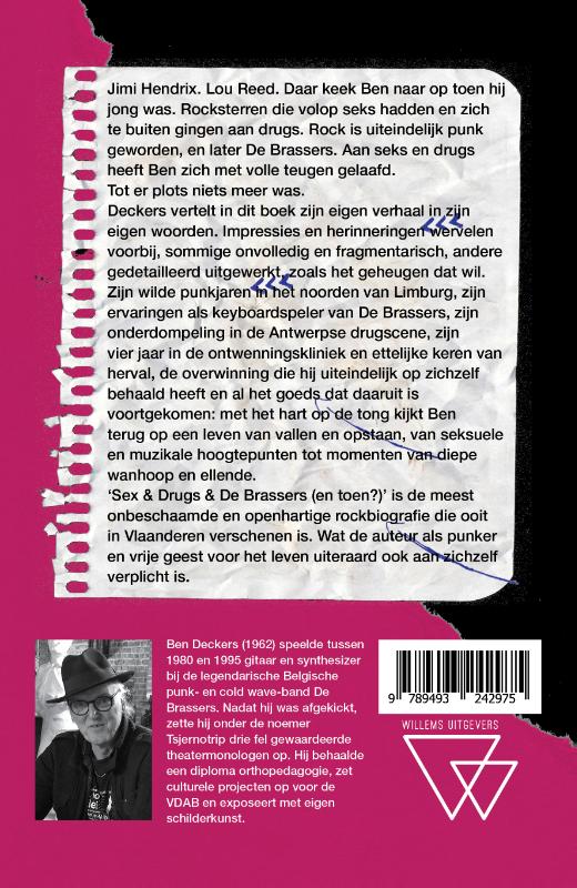 Achterkant van Sex & Drugs & De Brassers (en toen)