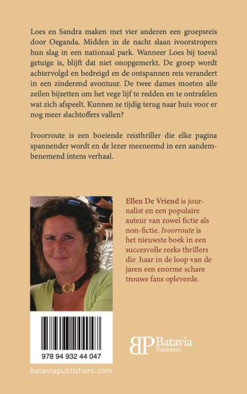 Achterkant van Ivoorroute