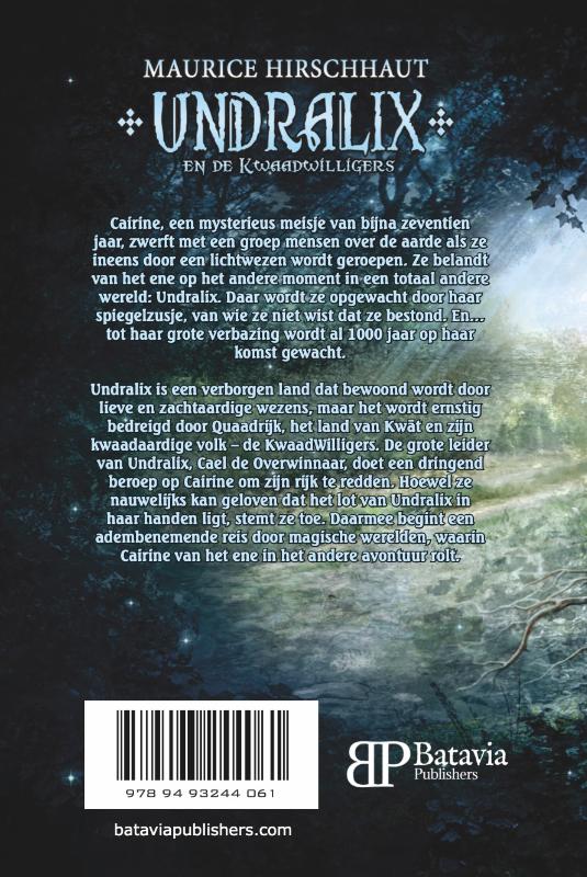 Achterkant van Undralix en de Kwaadwilligers