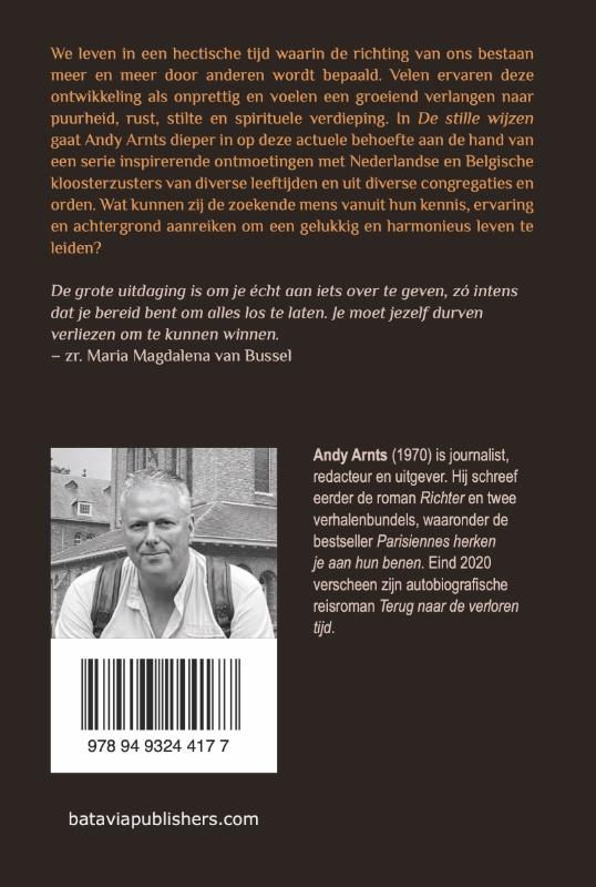 Achterkant van De stille wijzen