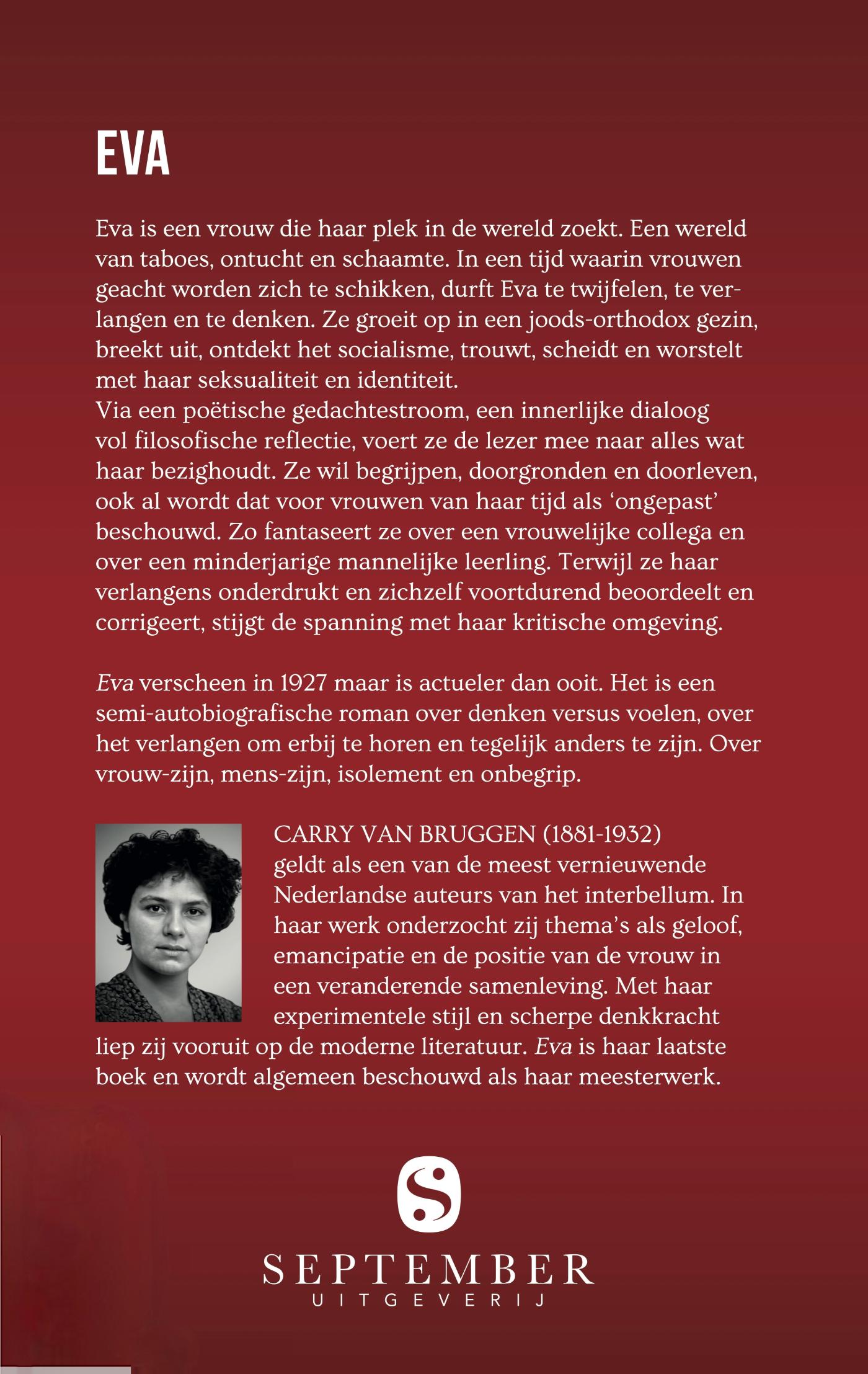Achterkant van Eva