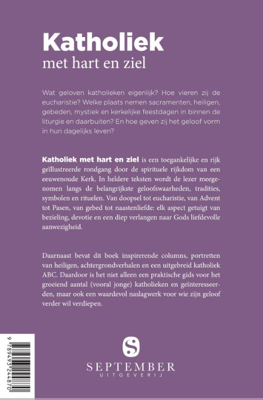Achterkant van Katholiek met hart en ziel