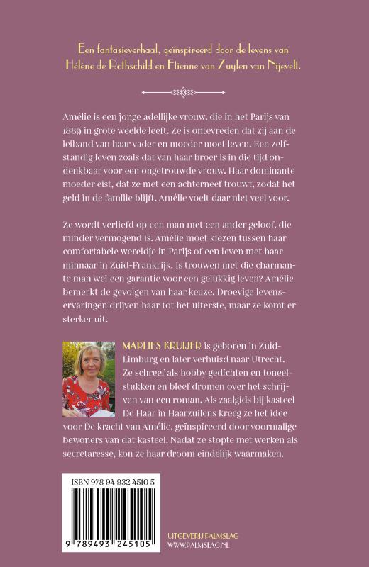 Achterkant van De kracht van Amélie