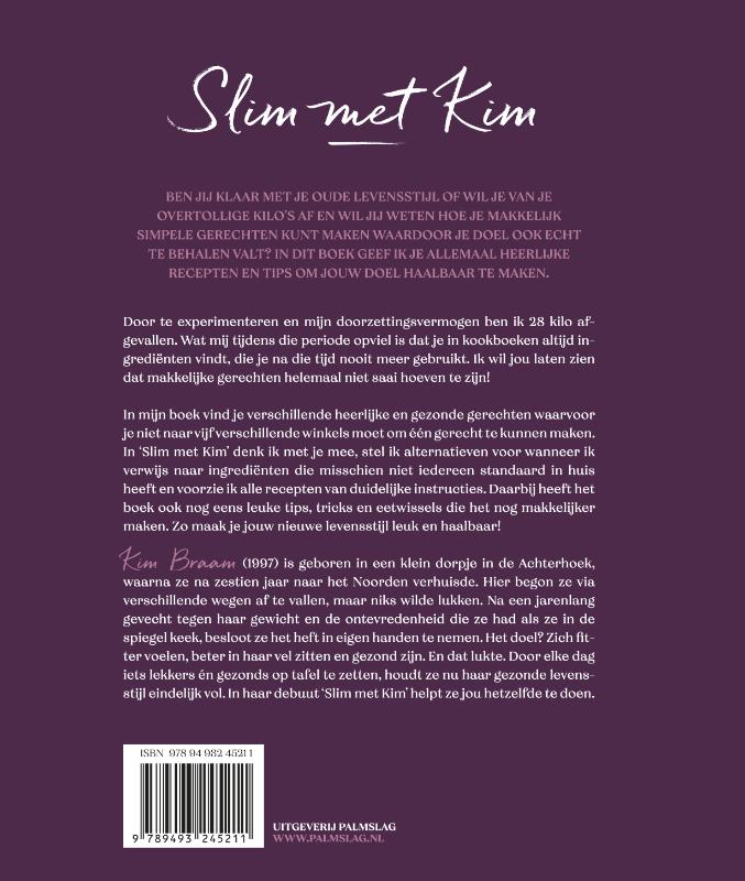 Achterkant van Slim met Kim