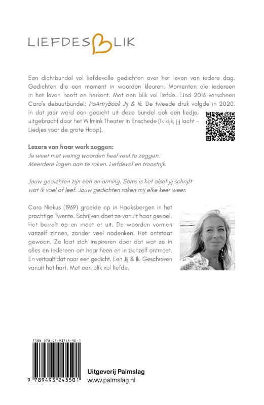 Achterkant van Liefdesblik