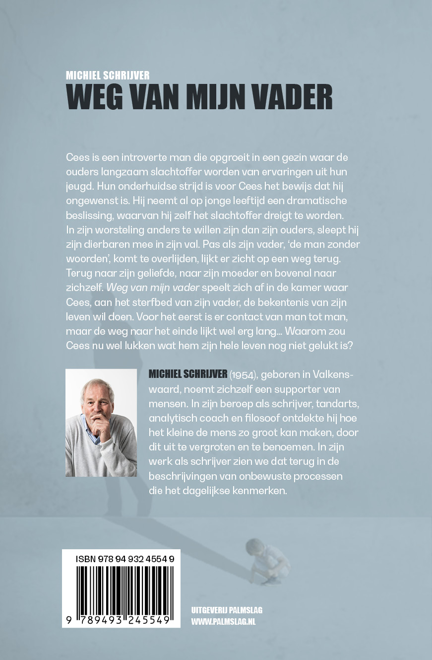 Achterkant van Weg van mijn vader