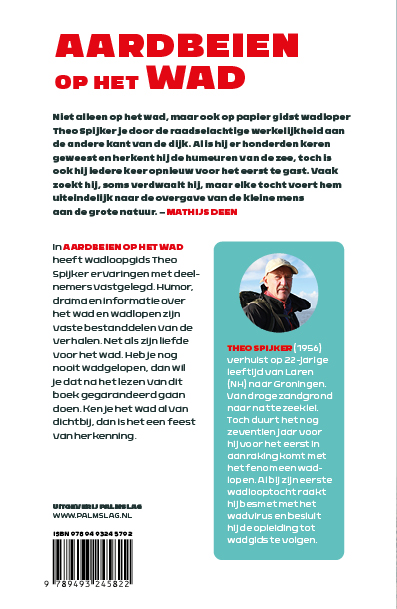 Achterkant van Aardbeien op het wad