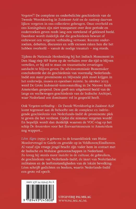 Achterkant van Vergeten verbinding