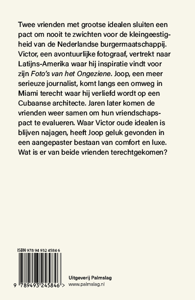 Achterkant van Foto's van het ongeziene