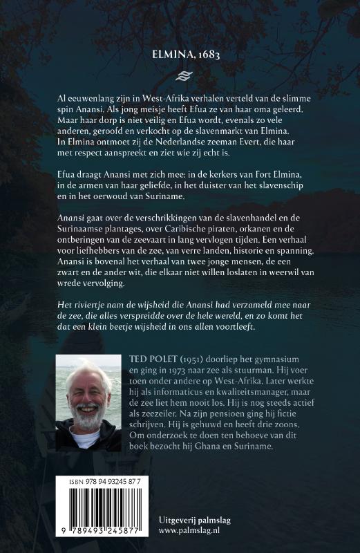 Achterkant van Anansi