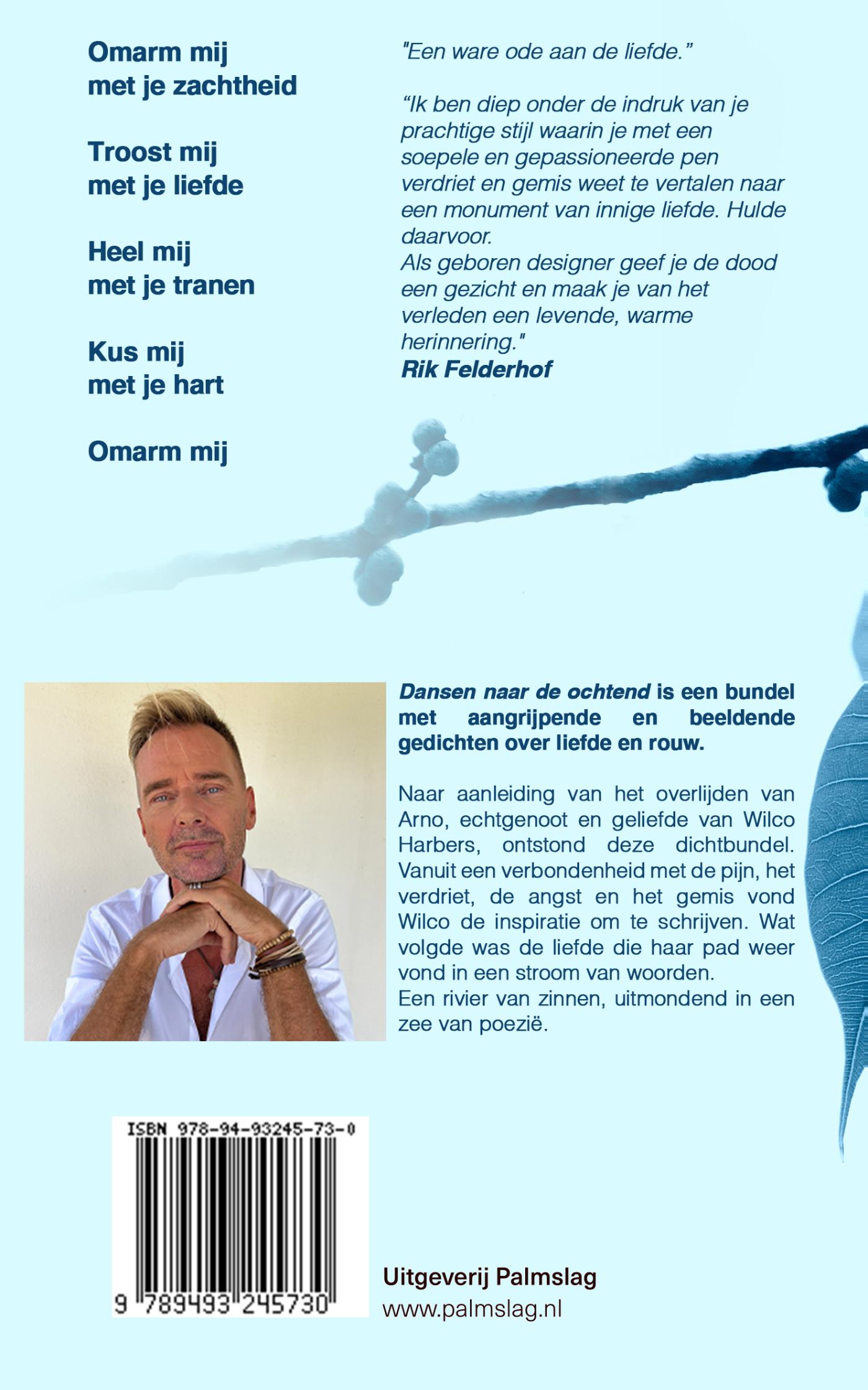 Achterkant van Dansen naar de ochtend