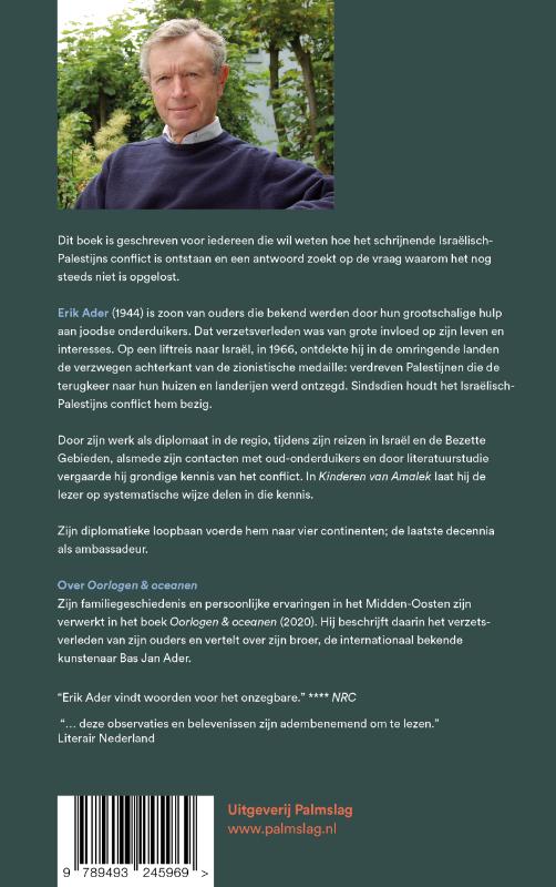 Achterkant van Kinderen van Amalek