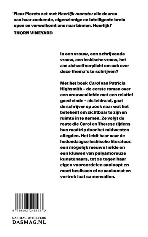 Achterkant van Heerlijk Monster