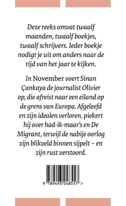 Achterkant van November