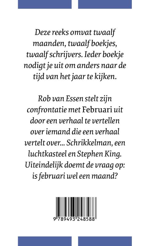 Achterkant van Februari