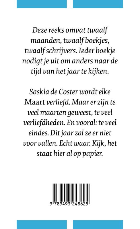 Achterkant van Maart