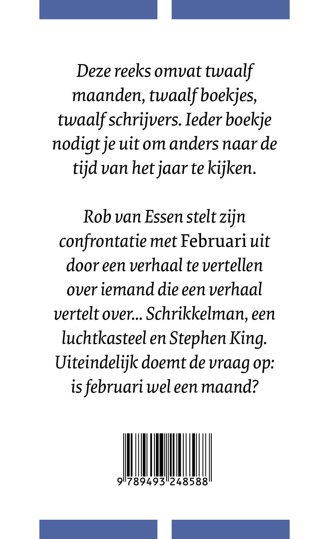 Achterkant van Februari