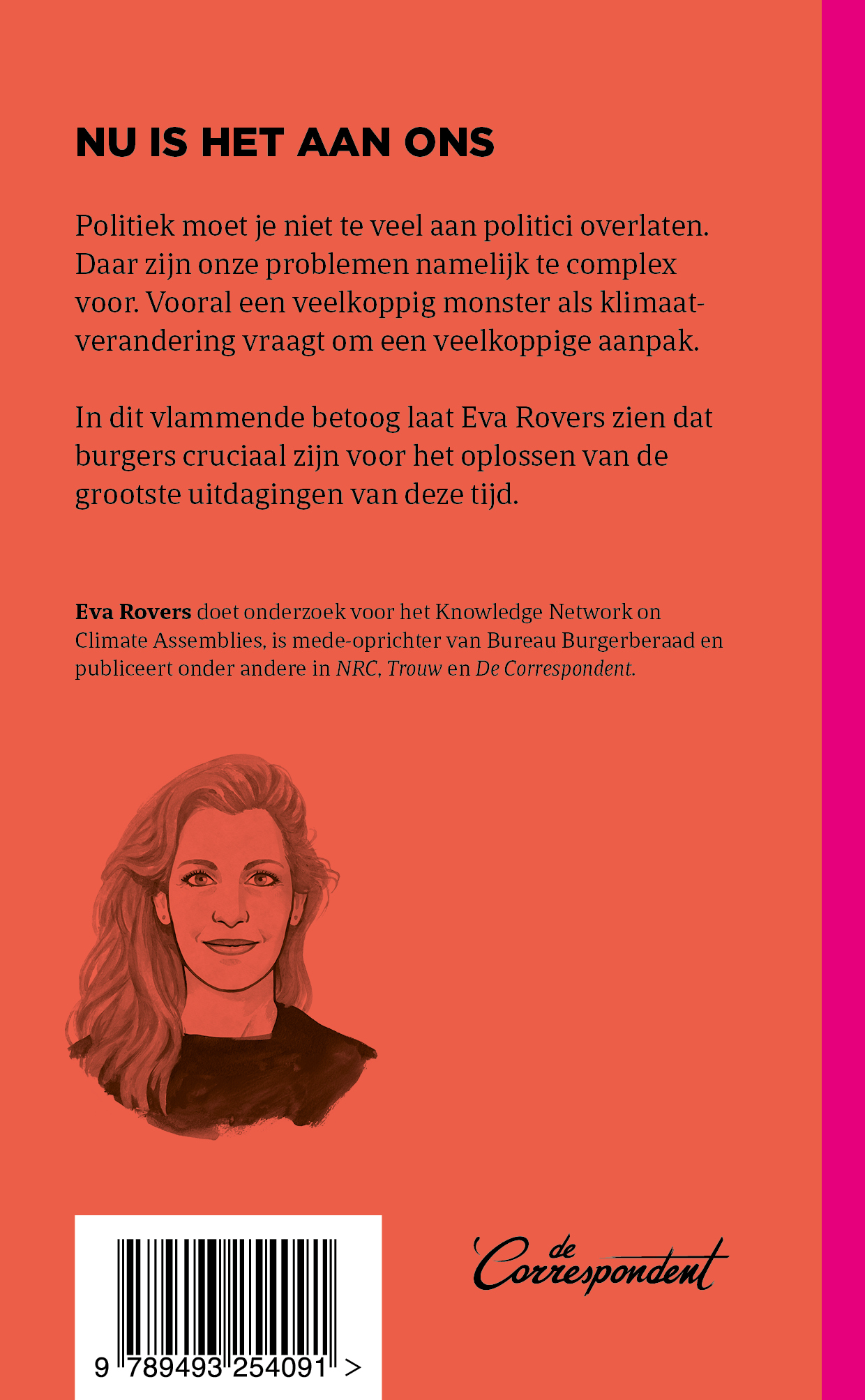 Achterkant van Nu is het aan ons