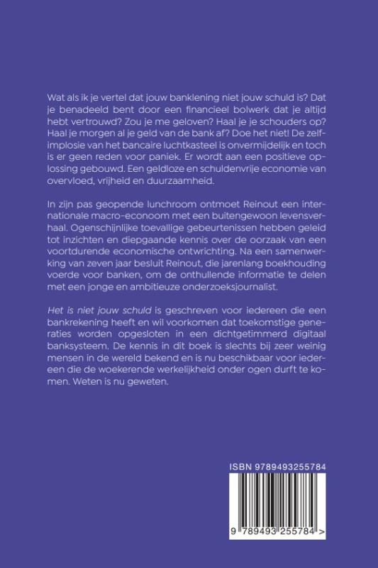 Achterkant van Het is niet jouw schuld