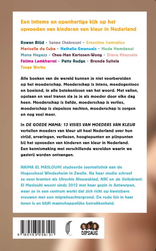 Achterkant van De goede mama