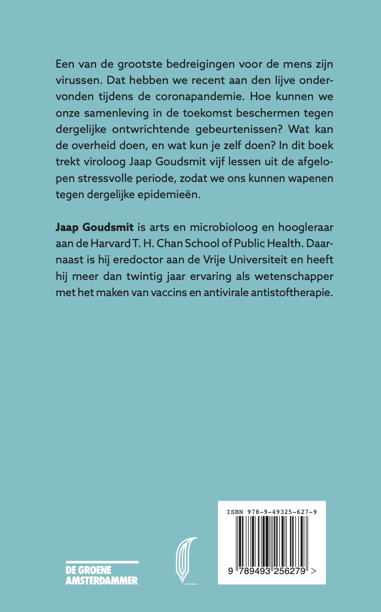 Achterkant van Een gezonde toekomst