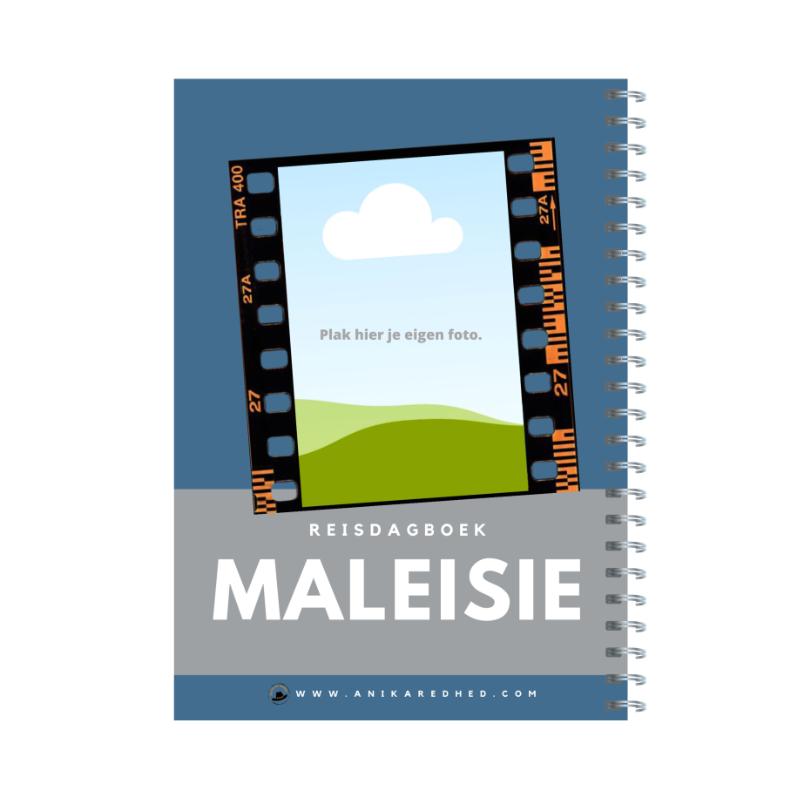 Achterkant van Reisdagboek Maleisië