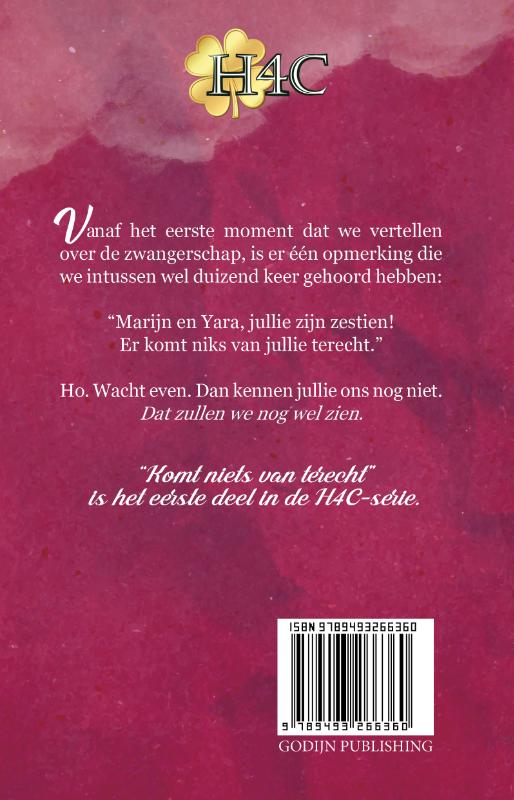 Achterkant van Komt niks van terecht