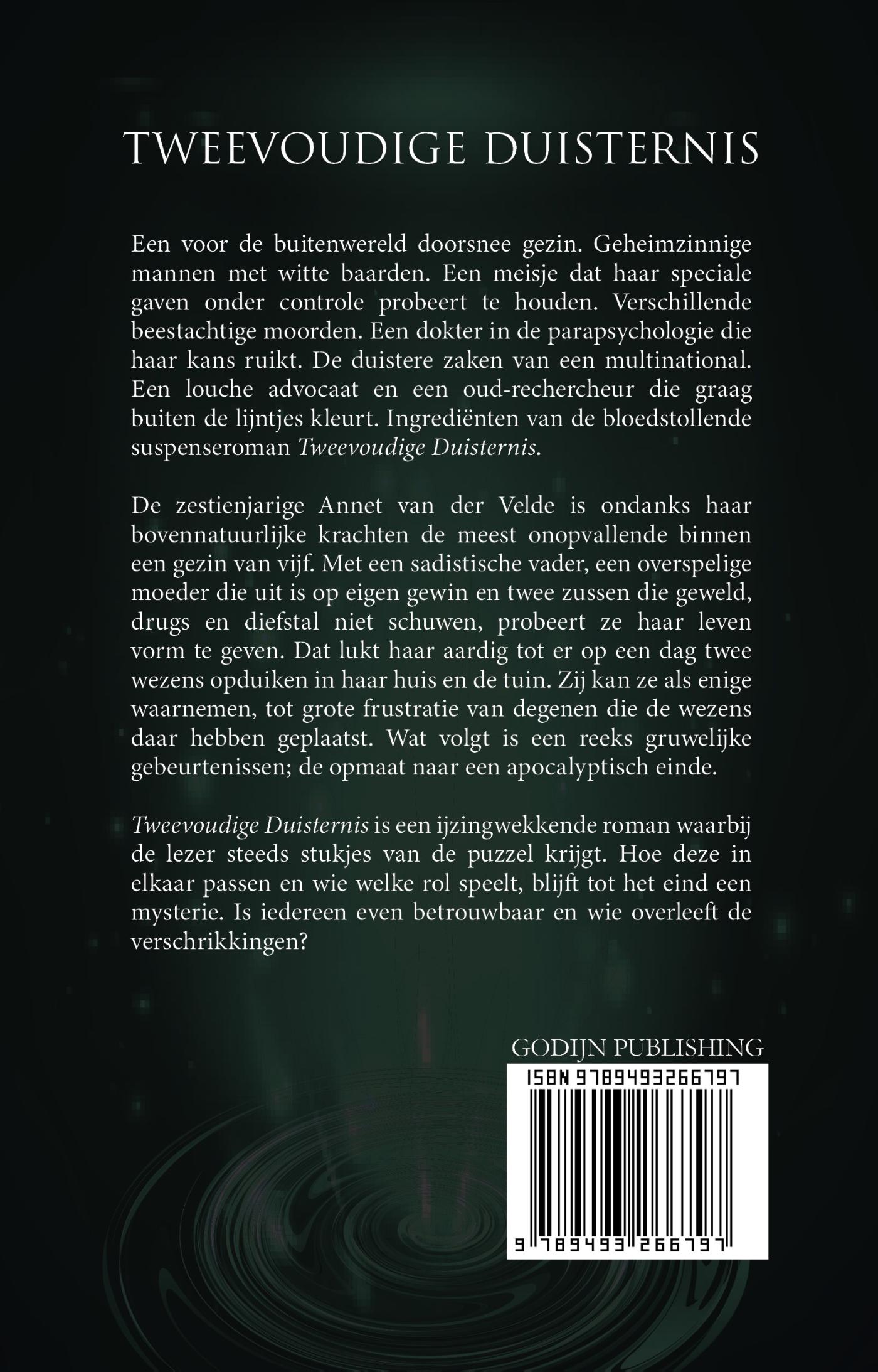 Achterkant van Tweevoudige duisternis