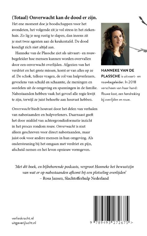 Achterkant van Onverwacht
