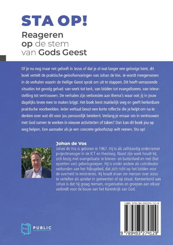 Achterkant van Sta op!