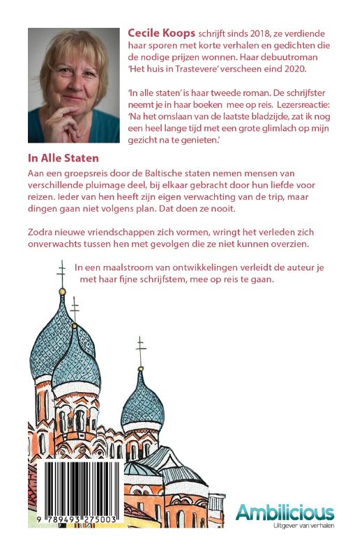 Achterkant van In alle staten