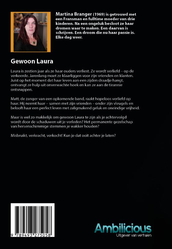 Achterkant van Gewoon Laura