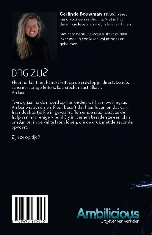 Achterkant van Dag Zus