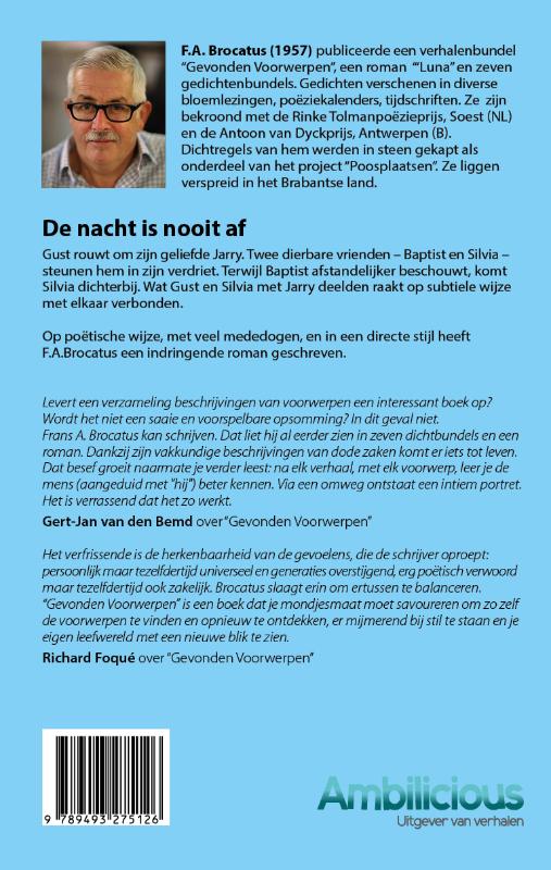 Achterkant van De nacht is nooit af