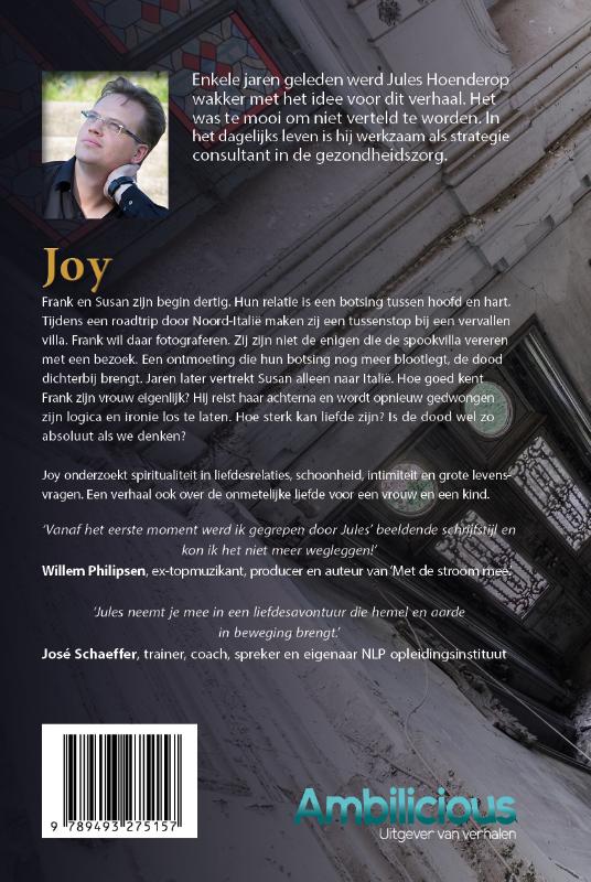 Achterkant van Joy