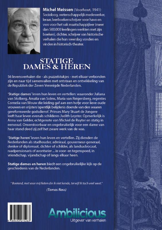 Achterkant van Statige Dames en Heren