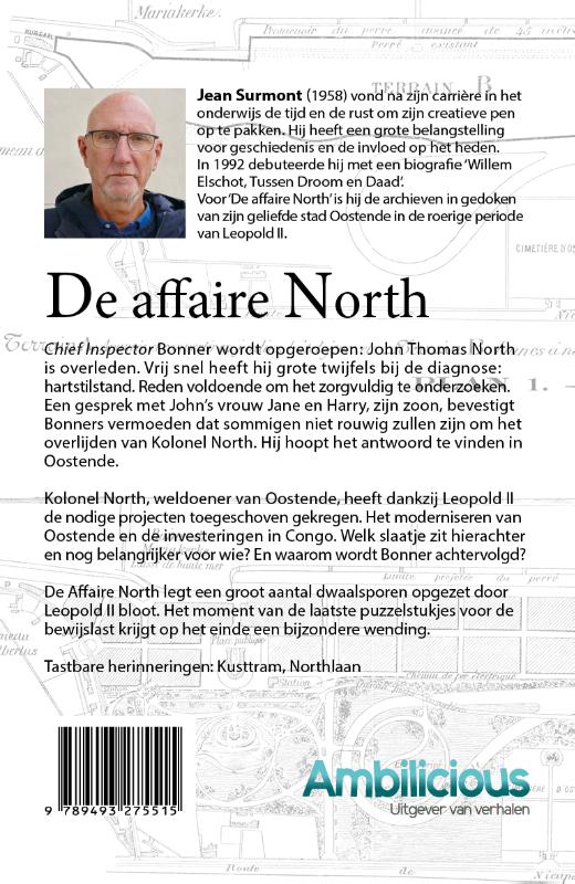 Achterkant van De Affaire North