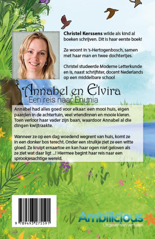 Achterkant van Annabel en Elvira