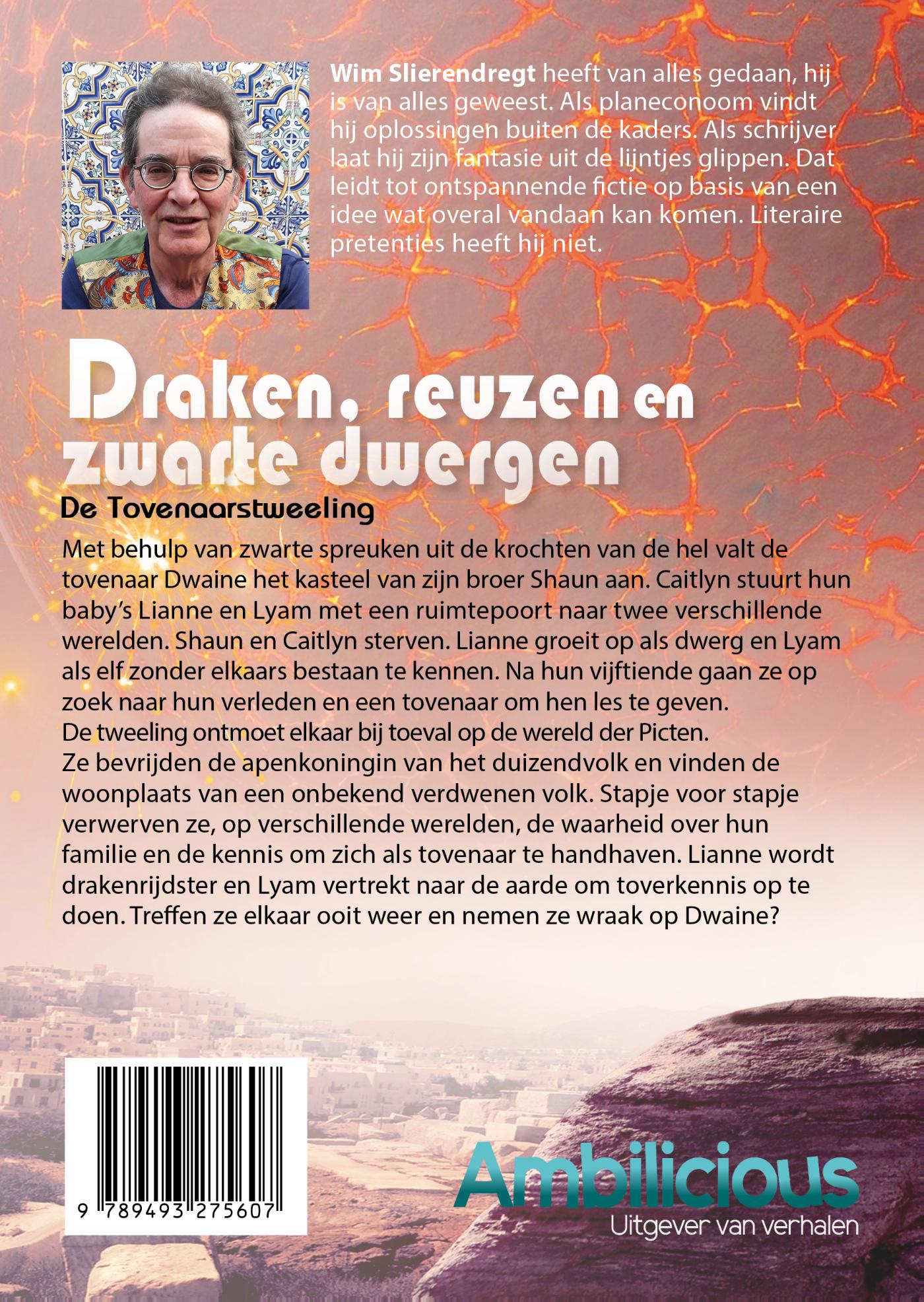 Achterkant van Draken, reuzen en zwarte dwergen