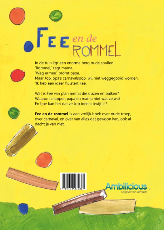 Achterkant van Fee en de Rommel