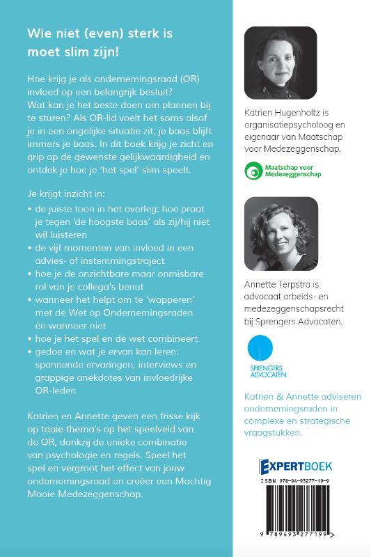 Achterkant van Machtig mooie medezeggenschap