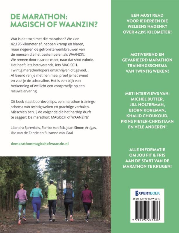 Achterkant van De marathon: magisch of waanzin?